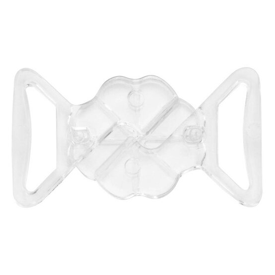 Milward Transparent Bikini Clasp 15mm 2 Pack image number 1