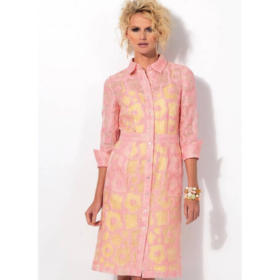 McCall&rsquo;s Dress and Slip Sewing Pattern M6696 (16-24) image number 9