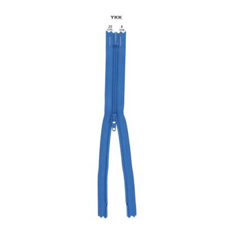 YKK Pastel Blue Dress and Skirt Zip 20cm