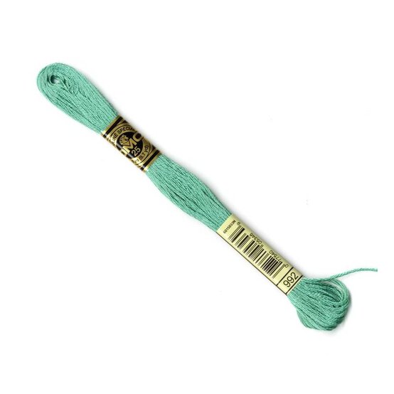 DMC Green Mouline Special 25 Cotton Thread 8m (992) image number 1