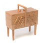 Wooden Cantilever Sewing Box image number 1