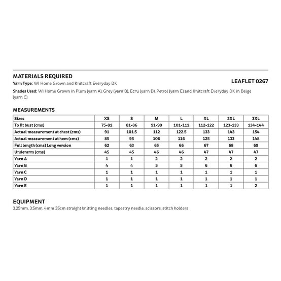 Knitcraft Foraging Fair Isle Jumper Digital Pattern 0267 image number 2
