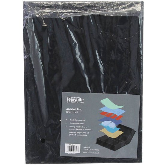 Seawhite Black Professional Archival Box A5 image number 4