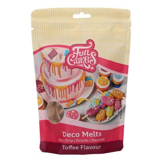 Funcakes Toffee Flavour Deco Melts 250g image number 1