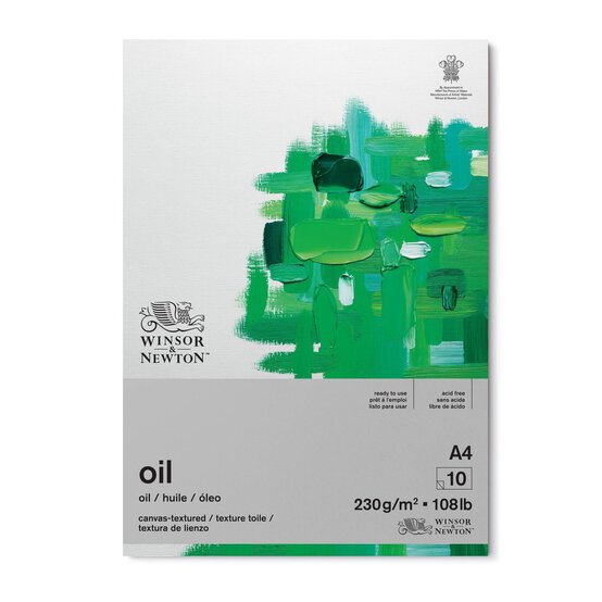 Winsor & Newton Winton Oil Pad A4 10 Sheets image number 1
