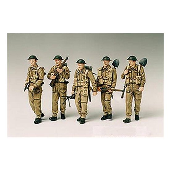 Tamiya British Infantry on Patrol Model Kit 1:35 image number 1