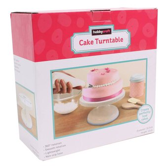 Round Cake Decorating Turntable 26.5cm x 12cm