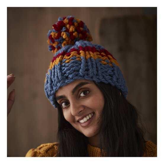 Knitcraft Chunky Rib Beanie Digital Pattern 0119