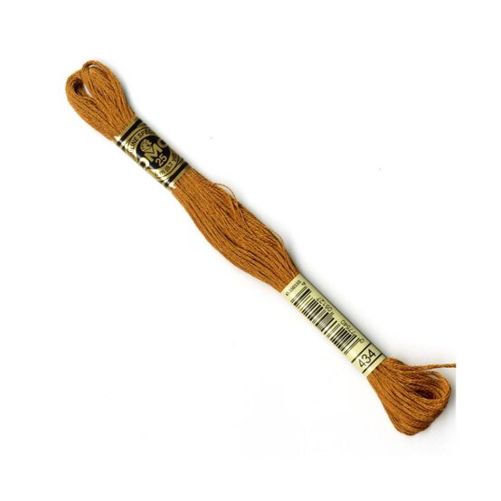 DMC Brown Mouline Special 25 Cotton Thread 8m (434) image number 1