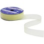 Cream Organdie Ribbon 12mm x 6m image number 3