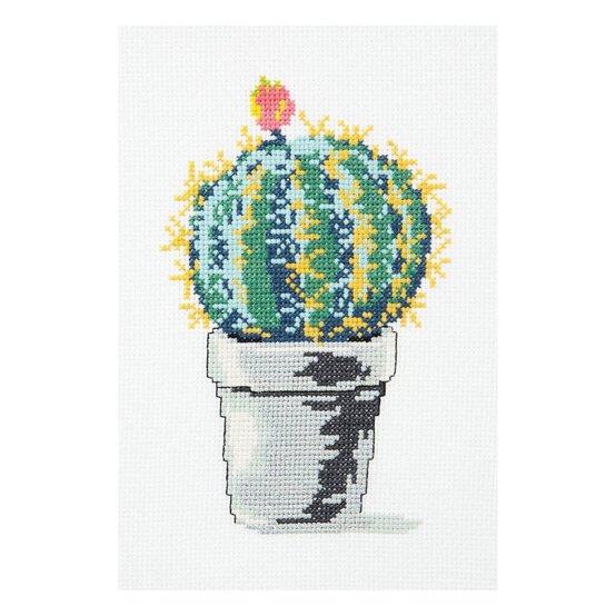FREE PATTERN DMC Cactus Globe Cross Stitch 0099 image number 1