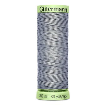 Gutermann Grey Top Stitch Thread 30m (40)