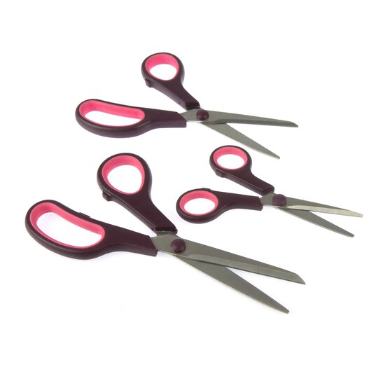 Soft Grip Scissors 3 Pack