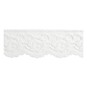 White 35mm Buttercup Lace Trim by the Metre image number 2