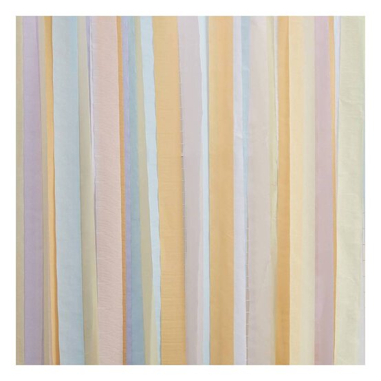 Ginger Ray Multi-Coloured Pastel Streamer Backdrop image number 2