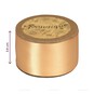 Gold Double-Faced Satin Ribbon 36mm x 5m image number 4