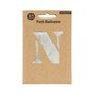 Silver Foil Letter N Balloon image number 3