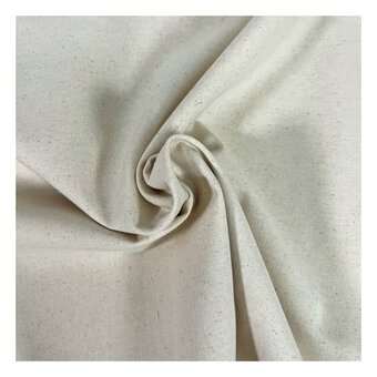 Natural Seed Cotton Homespun Fabric by the Metre