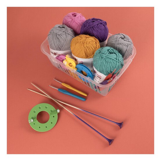 Whitefurze White Handy Basket 30cm x 19cm x 11cm image number 2