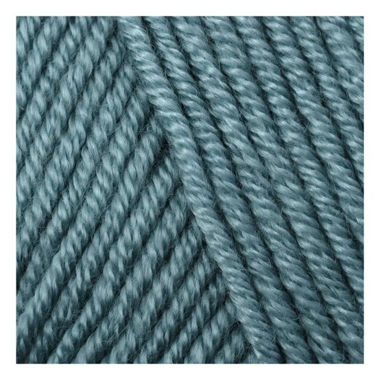 Women's Institute Sea Blue Soft and Cuddly DK Yarn 50g image number 2