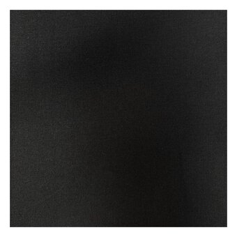 Black Cotton Homespun Fabric by the Metre