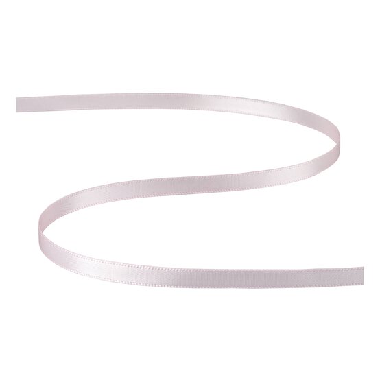 Light Pink Double-Faced Satin Ribbon 6mm x 5m image number 2