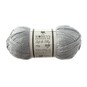 Women's Institute Grey Soft and Silky 4 Ply Yarn 100g image number 1