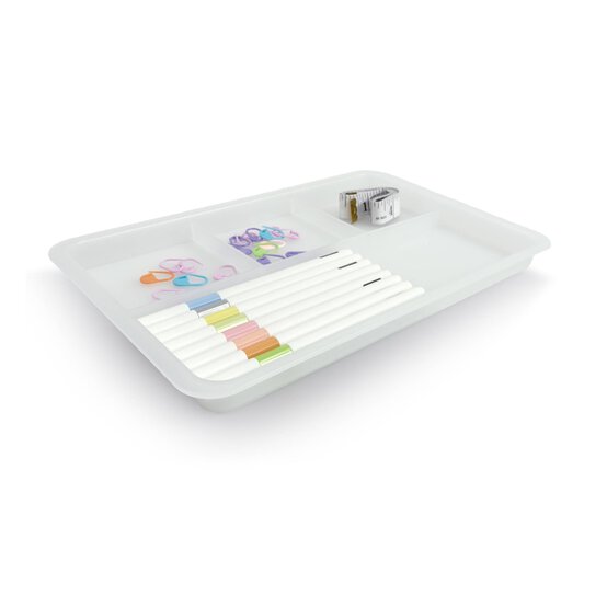 Translucent White Trolley Tray image number 2