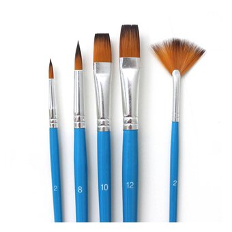 Watercolour Brushes 5 Pack