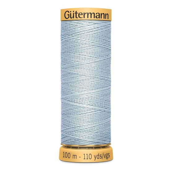 Gutermann Blue Cotton Thread 100m (6217) image number 1