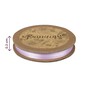 Light Orchid Double-Faced Satin Ribbon 3mm x 5m image number 4