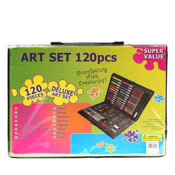 Deluxe Art Set 120 Pieces