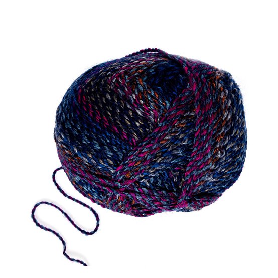James C Brett Midnight Hour Marble Chunky Yarn 200g image number 3