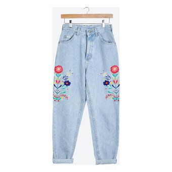 FREE PATTERN DMC Floral Bouquet Embroidery 0187