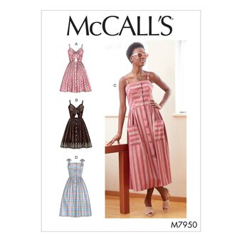 McCall&rsquo;s Women&rsquo;s Dresses Sewing Pattern M7950 (6-14)