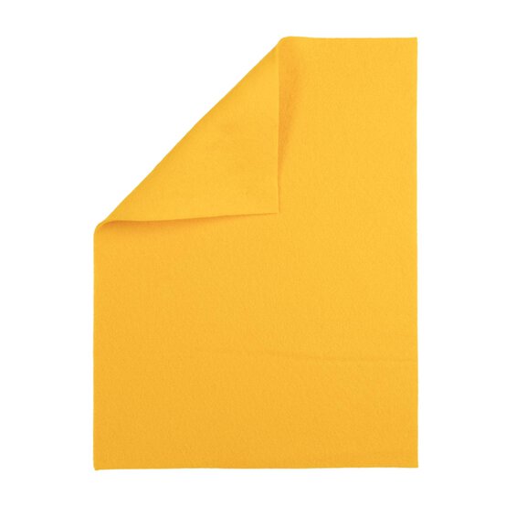 Gold Polyester Felt Sheet A4 image number 1