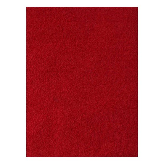 Red Plush Foam Sheet 22.5cm x 30cm image number 1