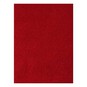 Red Plush Foam Sheet 22.5cm x 30cm image number 1