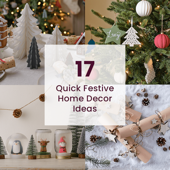 17 Quick Festive Home Decor Ideas