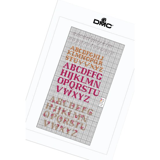 FREE PATTERN DMC Mixed Font Alphabet Cross Stitch 0114 image number 5