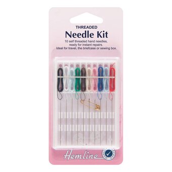 Hemline Threaded Needle Kit