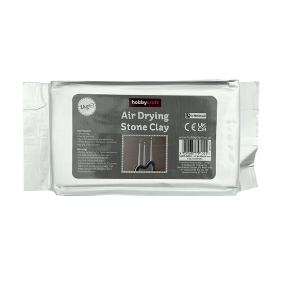 Stone Effect Air Drying Clay 1kg image number 4