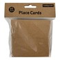 Kraft Place Cards 50 Pack image number 2