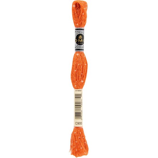 DMC Mid Orange Mouline Etoile Cotton Thread 8m (C900) image number 3