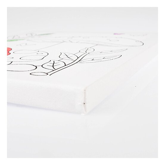 Mushroom Colour-in Canvas image number 4