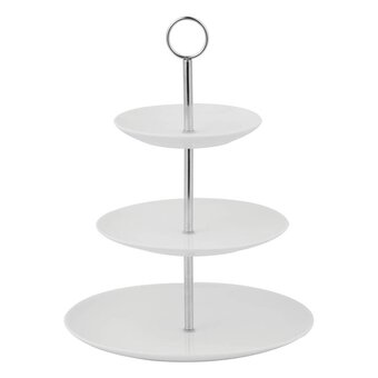 Three Tier Ceramic Cake Stand