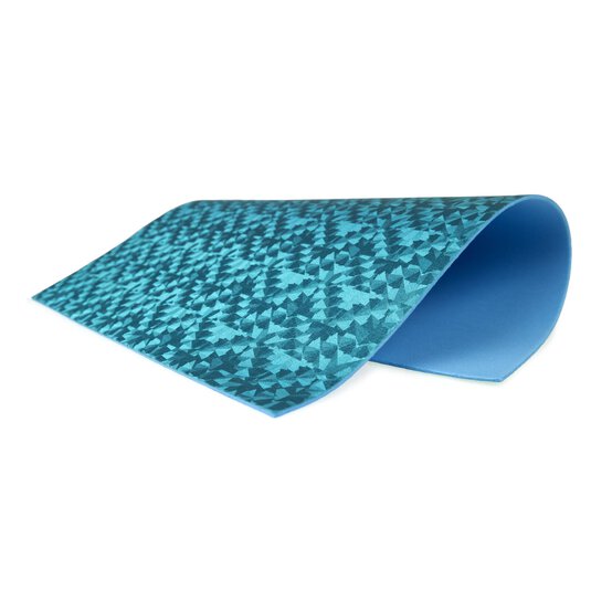 Turquoise Hologram EVA Foam Sheet 22.5cm x 30cm image number 5