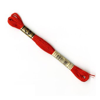 DMC Red Mouline Special 25 Cotton Thread 8m (817)