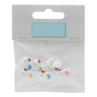 Trimits Duck Craft Buttons 6 Pieces