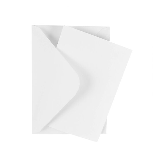 White Cards  C6 Inches 50 Pack image number 3